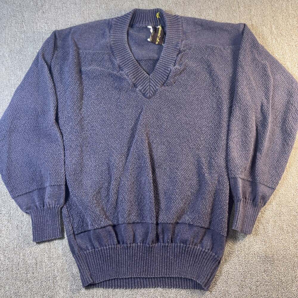Vintage Women’s Jean Paul Germaine Sweater Knit France Size 5 Plum 60s/70s